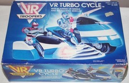 Saban&#39;s VR Troopers VR Turbo Cycle Action Figure Toy 1994 Kenner MIB SEALED - £23.19 GBP