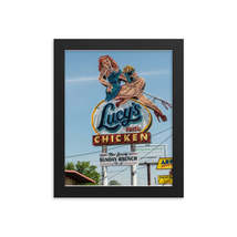 Lucy&#39;s Chicken Neon limited edition print Reprint - £51.14 GBP