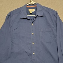 Territory Ahead Shirt Men&#39;s XL Blue Button Up Long Sleeve Casual Dress - £21.93 GBP