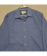 Territory Ahead Shirt Men&#39;s XL Blue Button Up Long Sleeve Casual Dress - £21.89 GBP