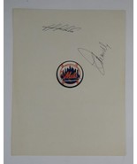 Julio Machado Lee Mazzilli Signed 8.5x11 Paper New York Autographed - $39.59