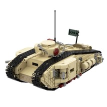  Last Crusade Military Tank Adventure Raiders Model Bricks Building Bloc... - $201.99