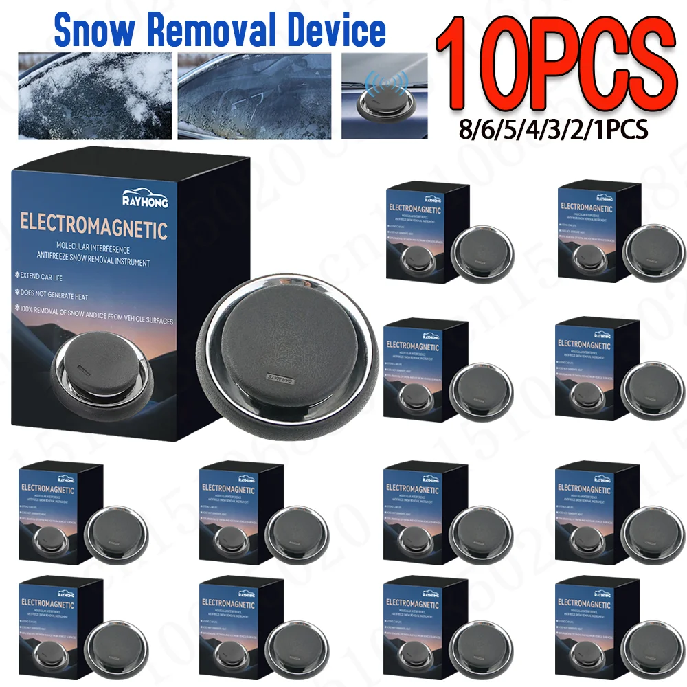 1-10PCS Electromagnetic Snow Removal Device Car Deicing Instrument Car Snow - $12.26+