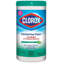 Clorox Disinfecting Wipes Fresh Scent 75 wet wipes - £18.77 GBP