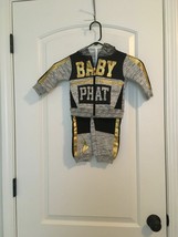 2 Piece Baby Phat Baby Girls Track Suit Outfit Pants Hoodie Size 9 Months - £55.52 GBP