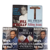 Lot Of 5 Signed Bill O&#39;Reilly Books Conservative Political Commentator Killing - £55.18 GBP