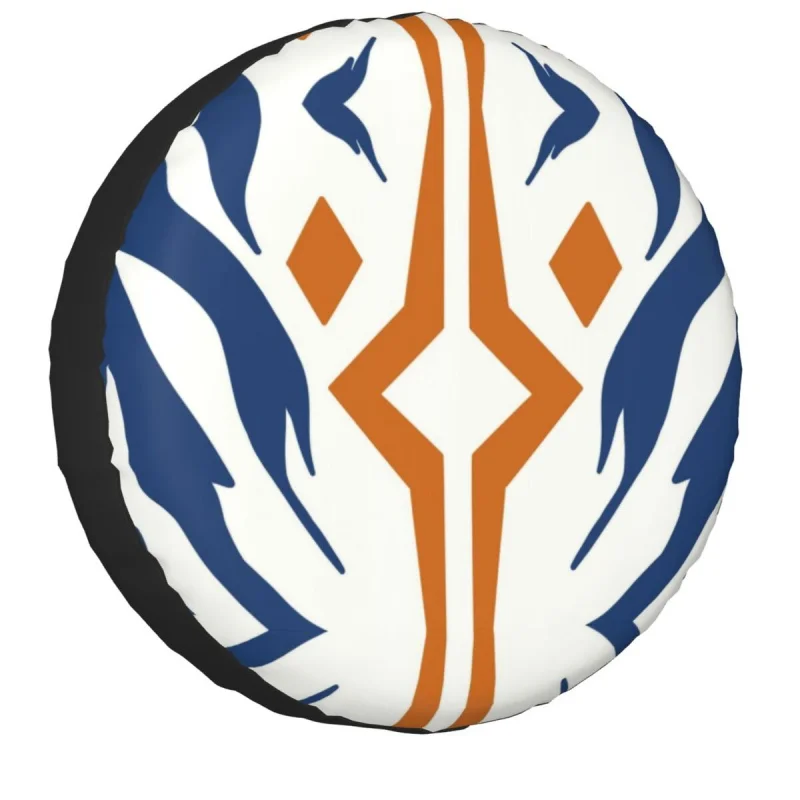 Ahsoka Tano Cosplay Spare Tire Cover Case Bag Pouch Dust-Proof Sci Fi Wheel - £14.90 GBP