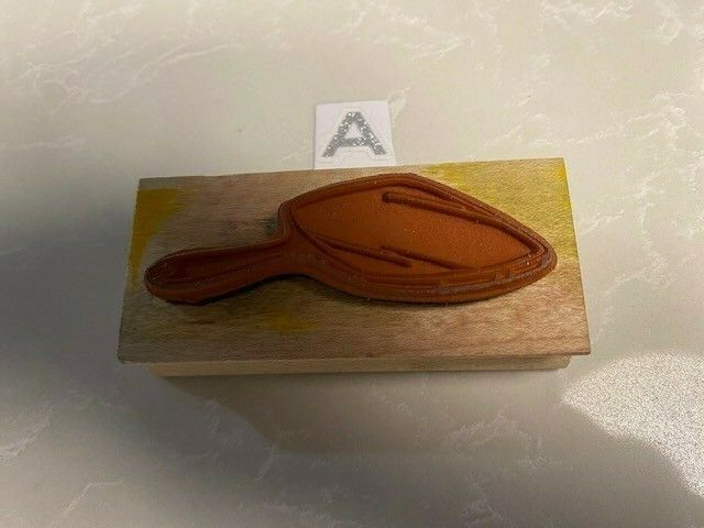 GREAT SELECTION OF WOOD & RUBBER GIRLIE STAMPS VINTAGE DON'T MISS! Item image 3