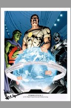 Miguel Sepulveda SIGNED Stormwatch DC New 52 Art Print w/ Martian Manhun... - £30.25 GBP