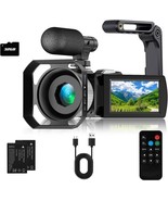 4K Video Camera Camcorder, Video Recorder 4K 60Fps/48Mp Photo/3&quot; Large - $90.92