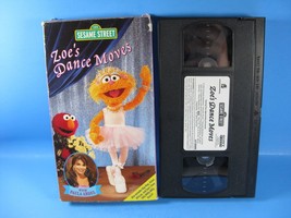 Sesame Street Zoe’s Dance Moves With Paula Abdul VHS Sealed 2003 Sony Wonder - £6.18 GBP