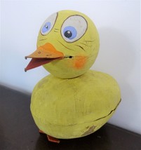 Vintage Easter Egg Paper Mache Duck Candy Container Germany - £30.00 GBP