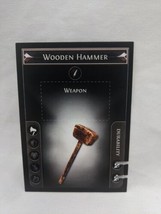 *Punched* Path Of Exile Exilecon Wooden Hammer Normal Trading Card - £19.37 GBP