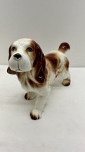 Ceramic Springer Spaniel Dog Figure Japan 10” X 6.5” - £35.68 GBP
