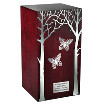 Beautiful &amp; inspirational Adult cremation urn for ashes Unique Human Funeral urn - $163.16+