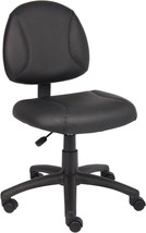 Posture Task Chair With Arms, Black, From Boss Office Products. - £81.83 GBP