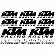 KTM racing decal kit
 - $19.99