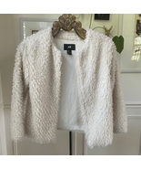 H&M Cropped Sheepdog Faux Fur Jacket Ivory 6 - €21,03 EUR H&M Cropped Sheepdog Faux Fur Jacket Ivory 6 - €21,03 EUR