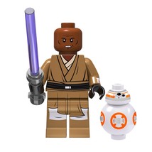 Jedi Mace Windu (with BB-8) Star Wars Minifigures Building Toy - $3.49