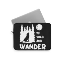 Black Wolf Laptop Sleeve: Wild Wanderer - £23.19 GBP