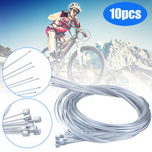 10Pcs Bicycle Brake Cable Bike Derailleur Stainless Steel Inner Wire 6.56ft /2m - £13.61 GBP