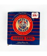 Vintage Johns Manville Dutch Brand #4 Rubber Tape Collectible Box 3/4&quot; Wide - $19.99