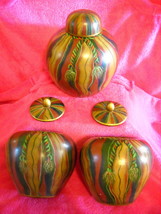  Urns/Vases (Newer) set of 3 - £15.15 GBP