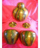  Urns/Vases (Newer) set of 3 - £15.13 GBP