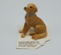 Hagen-Renaker Inc Dog Miniature Figurine Porcelain Figure On Card - $24.74