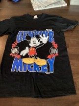 Vintage Unisex Small Disney Mickey And Minnie Retro Collectible Tshirt 1993 - £38.78 GBP