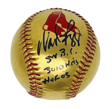 Wade Boggs Autographed / Inscribed Boston Red Sox Gold Baseball Fanatics - $404.10