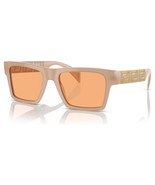 Versace Sunglasses VE4445 541174 54mm Opal Beige / Dark Orange Lens - $3,917.49 MXN