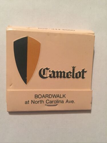 Matchbook Camelot Hotel &amp; Casino Boardwalk North Carolina AVE - $4.36