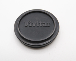 Vintage Vivitar - Black Plastic Lens Cap - 51mm Diameter - Push on Mount - $3.96