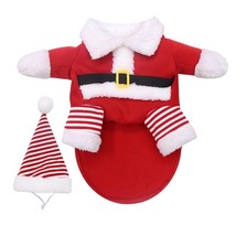 Christmas Cat Costumes Funny Santa Claus Clothes For Small Cats Dogs Xmas New Ye - £51.57 GBP