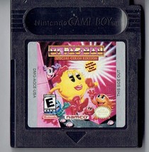 Nintendo Gameboy Color Ms. Pac-Man Special Color Edition Video Game Cart Only Ra - $23.79