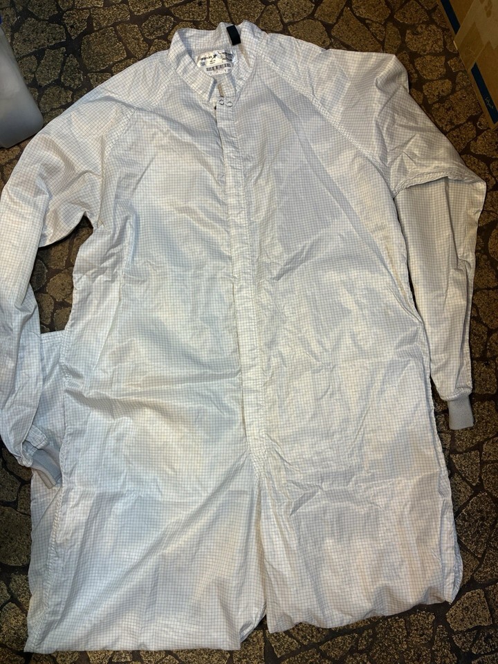 Aramark Lab Clean Room Overalls ~ White ~ Size: S To 3xx ( 50 Sets) 1285... - $1,286.01