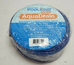 NEW Plastiflex Pool King Preferred AquaDrain Backwash/Discharge Hose 2&quot;x50&#39; - £18.49 GBP