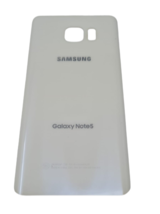 Battery Door For Samsung Galaxy Note 5 White Pearl Back Cover N920V N920T N920A - £6.01 GBP