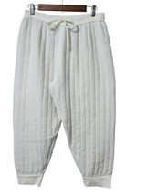 Free People Intimately  (SP) Knit  Lined Pantaloon Jogger Thermal Cream ... - $35.59