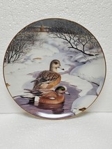 The American wigeon ducks plate 1988 Limited Edition by Bart Jerner - £22.36 GBP