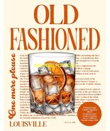 OLD FASHIONED COCKTAIL DRINK WALL ART  POSTER - ALICE CASTELLO - KRUGERS... - €16,50 EUR+