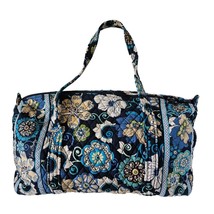 Vera Bradley Mod Blue Floral Small Duffle Bag - £21.29 GBP