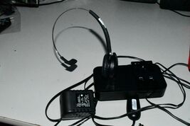 Jabra PRO 9400BS 9450 Duo Black Headset &amp; Base Wireless Phone w plug w4c #1 - $33.30