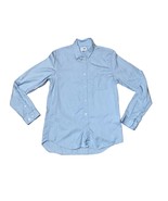 NN07 No Nationality Sixten Light Blue Slim Fit Button Down Shirt Medium - £47.61 GBP