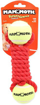 [Pack of 4] Mammoth Flossy Chews Braided Bone with 2 Tennis Balls for Dogs Me... - £41.03 GBP