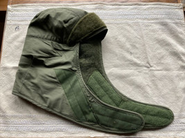 US ARMY Vintage Cap Cold Weather Insulating Helmet Liner OD Green 8415-782-2919 - £17.51 GBP