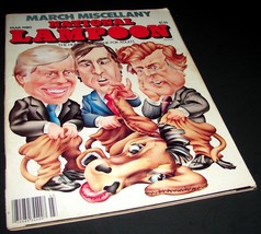 National Lampoon Magazine March 1980 Miscellany Issue Election Ted Kennedy 9 - £14.85 GBP