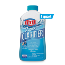 HTH Super Clarifier Liquid For Swimming Pools (32 fl oz) - £23.81 GBP