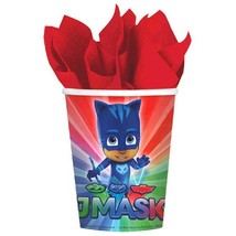 PJ Masks 8 Hot Cold Paper 9 oz Cups Birthday Party - £3.42 GBP